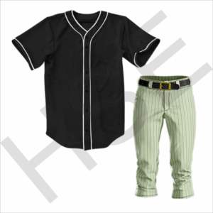 Uniforme de baseball personnalisé de haute qualité avec boutons complets - Product Image 1