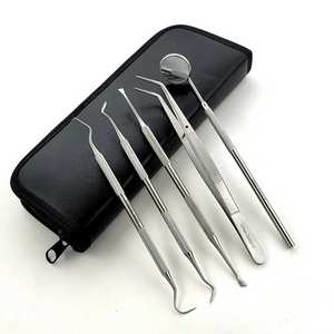 Kit d'hygiène buccale chirurgical professionnel, 5 outils, détartrage en profondeur, ensemble d'instruments chirurgicaux, acier durable et écologique - Product Image 3