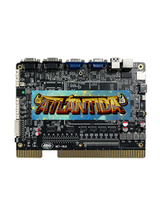 Máquina Arcade de Doble Pantalla Operada con Monedas, Videojuego <span class=keywords><strong>Atlantida</strong></span> en Español con Pantalla Táctil - Product Image 1