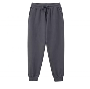 Pantalones Joggers Unisex de Lona con Forro Polar, Cintura Media, Color Marrón Liso, Estilo Casual, con Logotipo Personalizado, HECHO POR HAIDIII - Product Image 5