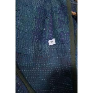 Chaqueta Boho de Algodón Tejido Transpirable, Acolchada, Estilo Kantha Vintage, Hecha a Mano, para Mujer, Ropa Étnica India de Invierno, Prenda Exterior con Parches - Product Image 5