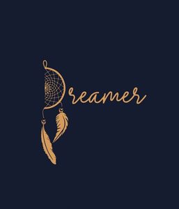 Débardeur bleu marine pour femme, imprimé motif Dreamer, col rond, style bohème, sans manches, en coton, longueur normale - Product Image 4