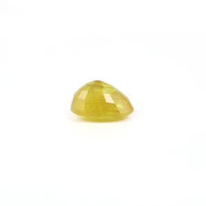 Loose 6.85 Carat Oval Cut Yellow Sapphire Gemstone for Fine Jewelry - Product Image 3