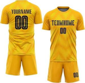 ชุดเสื้อฟุตบอลแห้งเร็วปรับแต่งได้ ชุดยูนิฟอร์มแบบ unisex ระบายอากาศได้ดี โลโก้แบบรีดร้อน โพลีเอสเตอร์ 100% ทรงเข้ารูป ชุดทีมแบบกำหนดเอง ปี 2026 - Product Image 5
