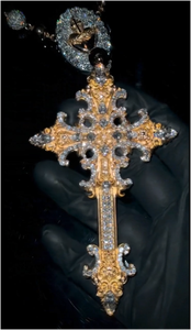 Pendentif Croix Simple en Argent 925, Vente en Gros, Bijoux en Or 18K avec Diamant Moissanite, Collier Croix en Argent 925 - Product Image 3