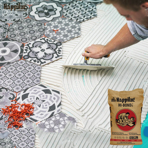 Colle à carrelage à base de ciment polymère et de ciment haute résistance, résistante à l'eau, pour carreaux de céramique et de porcelaine, utilisation au sol - Product Image 1