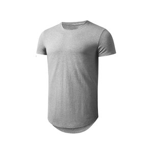 Camiseta de Manga Corta con Cuello Redondo y Estampado Abstracto para Hombre, Corte Ajustado, Larga, Tejida, Transpirable, Estilo Urbano, Estampado Digital - Product Image 6