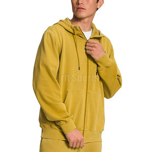 Sudaderas con Capucha Casuales de Invierno para Hombre, Cierre Completo, Corte Regular, Secado Rápido, Ecológicas, Transpirables, Estilo de Vida Activo - Product Image 3