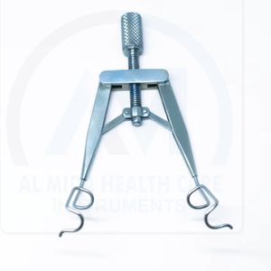 Instrumento Quirúrgico Al Mida, Gancho de Acero Inoxidable para Operaciones Quirúrgicas Manuales, Certificado CE Clase I - Product Image 1