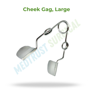 Écarteur de joue large, instrument chirurgical dentaire pour la rétraction et l'exposition de la cavité buccale - Product Image 2