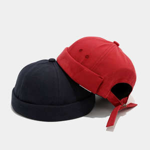 Gorro sin visera de mohair personalizado, estilo Docker, tipo Landlord, marinero, casual, vintage, para exteriores - Product Image 2