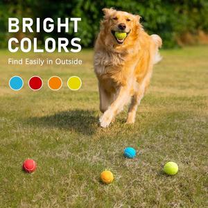 Yellow Rubber Tennis <b>Balls</b> with Rope High <b>Bounce</b> Training Sports <b>Ball</b> for Practice Competition Pet Play - Product Image 6