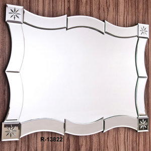 Elegante Espejo Decorativo de Estilo Barroco Veneciano |   Espejo de Pared de Estilo Antiguo Premium para Sala de Estar y Diseño Interior Vintage - Product Image 1
