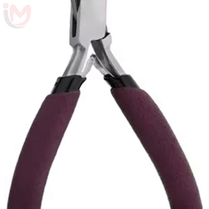 Pince à extensions de cheveux en acier inoxydable, outil professionnel pour l'installation et le retrait des extensions - Product Image 4