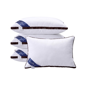 Top Rated Cervical Care Bedding <b>Pillow</b> Long Lasting Fiber Core Soft Head <b>Neck</b> Rest Bed Comfort Factory Wholesale Ready To Ship - Product Image 1