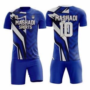 Uniformes de Fútbol Personalizados Sublimados con Nombre de Equipo y Letras, Conjuntos Deportivos Cortos con Impresión Frontal, Antibacterianos, de Secado Rápido, al por Mayor, Unisex para Adultos - Product Image 4