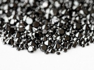 5 Piedras Calibradas Redondas Brillantes de Diamante Negro Natural AAA (0.80–3.00 mm) - Product Image 5