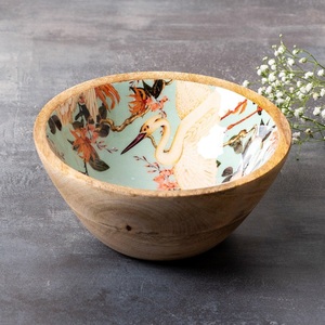 Wholesale Wooden <b>Enamel</b> <b>Bowl</b> For Restaurants Hotels Cafes Catering Businesses Kitchenware Stores Retailers And Household Food - Product Image 1