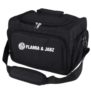 Sac de rangement Flamia en fibre écologique de haute qualité pour outils de toilettage pour animaux de compagnie, idéal pour ranger les ciseaux et accessoires pour petits animaux - Product Image 1