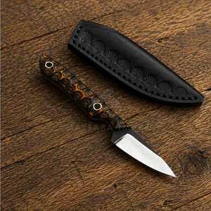 Couteau scalpel en acier inoxydable personnalisé, cadeau de luxe pour anniversaire, mariage, pour mari, homme, couteau fait main pour témoin de mariage, cadeau Chris - Product Image 2