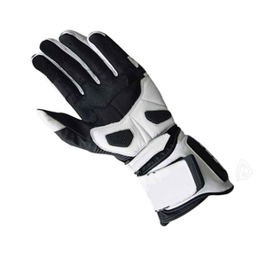 Motorcycle <b>Gloves</b> <b>Black</b> White <b>Leather</b> Wrist-Length Breathable Sporty Style Cycling Spring Autumn Polyester Lining Motorcycle <b>men</b> - Product Image 5