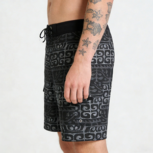Shorts de plage de qualité supérieure, extensibles, pour hommes, avec poche, séchage rapide, respirants, pour la plage. - Product Image 6