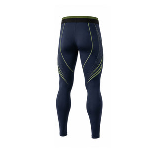 Ensemble de compression haute performance pour homme, haut à manches longues et pantalon de compression pour entraînement, exercice et activités de plein air - Product Image 6