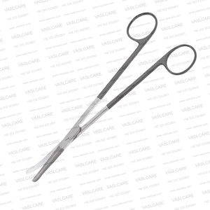 Ciseaux faciaux Villarreal-Rios 19,5 cm, courbés, dentelés, SuperCut, pour dissection des flaps faciaux et chirurgie plastique - Product Image 4