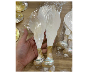 Cuillère en coquillage artisanale, directement de l'usine, origine Vietnam - Cuillère décorative en coquillage pour la mise en beauté de la table - Product Image 6