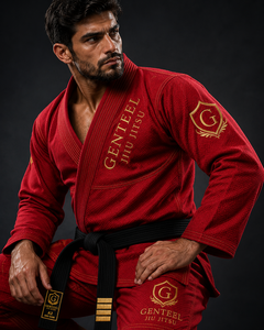 Custom BJJ Gi 450 GSM Pearl Weave 100% Cotton Brazilian Jiu Jitsu Uniform Shrink-Proof Breathable Durable Embroidery OEM Private - Product Image 6