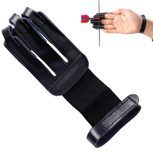 Archery Finger Protector For Wild Hunting Trips Tough Construction To Withstand Rough Handling And Constant Bow <b>String</b> Use - Product Image 1