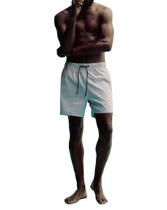 การออกแบบระเหิดราคาขายส่งผู้ชายที่กําหนดเอง Drawstring ไนลอนโพลีเอสเตอร์กีฬากางเกงขาสั้นผู้ชายกางเกงขาสั้นกีฬาชายหาดฤดูร้อน - Product Image 1