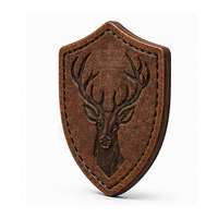 Écussons en cuir personnalisés au design moderne, étiquettes en relief avec logo, accessoires vestimentaires haut de gamme pour vestes, sacs, chapeaux, vente en gros