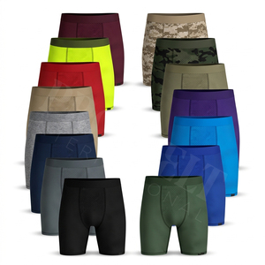 MMA Martial Arts Clothing Manufacturer OEM ODM Compression Shorts Premium Quality Personalized Customized Logo Shorts - Product Image 1