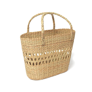 Handcrafted Jute <b>Picnic</b> <b>Basket</b> with Handles Natural Woven Storage <b>Basket</b> for Outdoor <b>Picnics</b> Beach Trips Grocery Shopping Home - Product Image 6