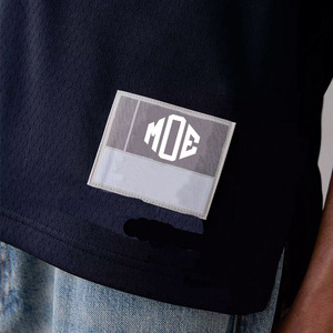 Camiseta Deportiva Unisex de Malla para Fútbol Americano, Sublimada, Estilo Urbano, Transpirable, 100% Poliéster, Venta al Por Mayor - Product Image 6