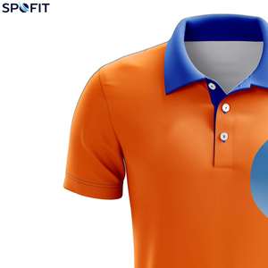 Camisetas Polo para Hombre de Tallas Grandes al por Mayor OEM, Impresión por Sublimación Personalizada, Ropa Deportiva Elegante para Golf, Absorbe la Humedad, Diseño Personalizado - Product Image 5