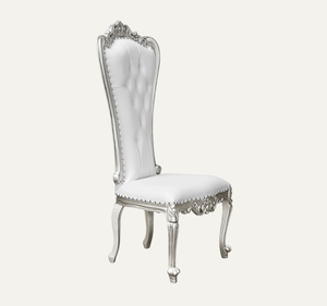 Chaise Trône Élégante en Bois Massif Faite à la Main et Durable pour Mariages de Luxe, Hôtels, Salons et Appartements - Product Image 3