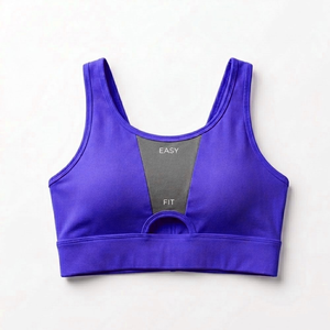 Popular Design <b>Plus</b> <b>Size</b> <b>Strapless</b> Yoga Sports <b>Bra</b> with Front Logo Customized Colors & Logo High Elastic Women's Fitness <b>Bra</b> - Product Image 5
