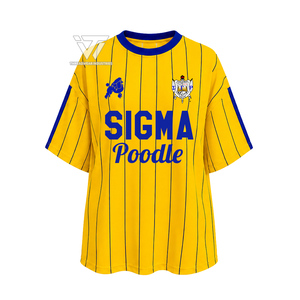 เสื้อยืดสตรีโอเวอร์ไซซ์พิมพ์ลายแกมม่าแกมมาโรม่า - Product Image 1