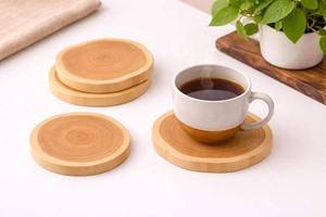 Sous-verres en bois personnalisés de haute qualité pour hôtels, complexes hôteliers et restaurants, avec option de promotion de marque, disponibles à bon prix - Product Image 4