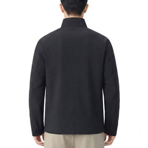 Vêtements d'hiver pour hommes, vestes à col montant avec fermeture éclair, vestes élégantes pour hommes avec emballage personnalisé - Product Image 2