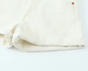 Shorts Cargo de Mezclilla para Mujer, Moda Urbana, 100% Algodón, Transpirables, Ecológicos, Color Azul Lavado, Corte Regular, Colores Personalizables - Product Image 6