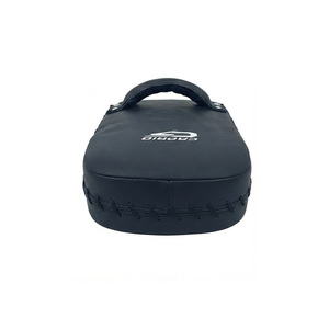 Caprio Custom Black PU & Leather Heavy Duty <b>Kick</b> <b>Shield</b> for Boxing Kickboxing MMA Muay Thai Martial Arts Training - Product Image 3