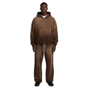 Ensemble de survêtement décontracté pour homme, best-seller, nouvelle collection, personnalisé, jogging, entraînement, hiver, coton, à capuche, 2 pièces - Product Image 5