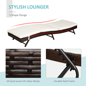 Recliner Sun Lounger for Comfortable Outdoor Relaxation - Product Image 5