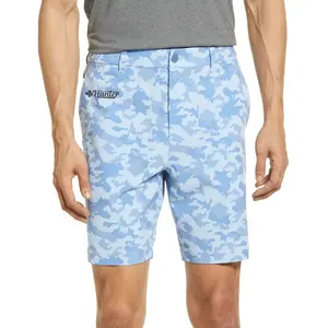 Pantalones cortos de golf de tenis de poliéster para hombre a la moda, pantalones cortos sublimados cómodos para deportes calientes, entrenamiento de calle informal con bolsillo personalizado - Product Image 1