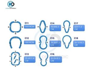 Système d'opérations chirurgicales urologiques réutilisable : Anneaux et crochets de haute qualité, ensemble de rétracteurs manuels Lone Star - Product Image 4