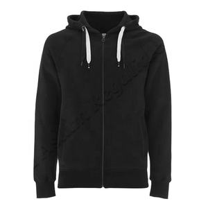 Negro con cordón en contraste venta al por mayor de encargo sudaderas con capucha de invierno sudadera caliente de los hombres sudaderas con capucha - Product Image 1