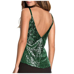 Bulk LUXE ATTIRE INDUSTRY Womens Tank <b>Tops</b> for Sale Factory Wholesale Custom Breathable Polyester V-Neck Casual Apparel Supplier - Product Image 5